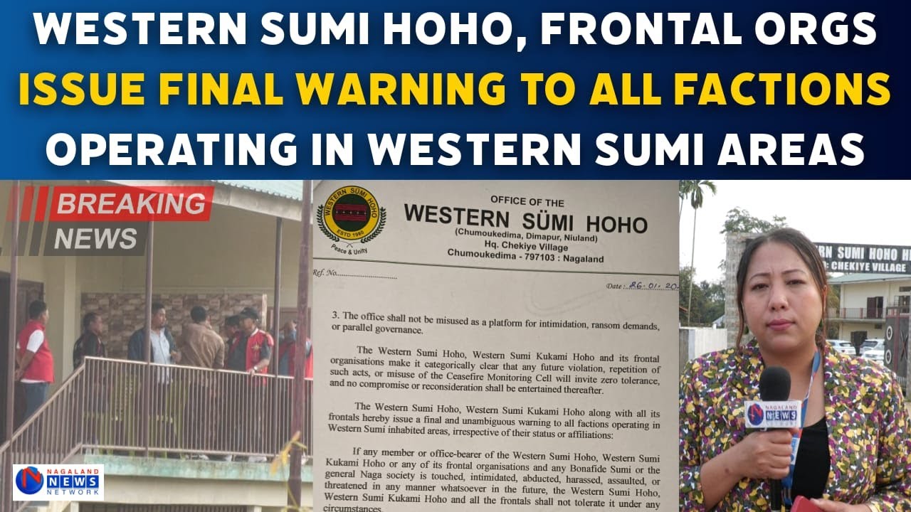 WSH, ORGS RESOLVE ON RELOCATION OF NSCN-K CFSB OFFICE; UNITE TO SAFEGUARD PUBLIC SAFETY