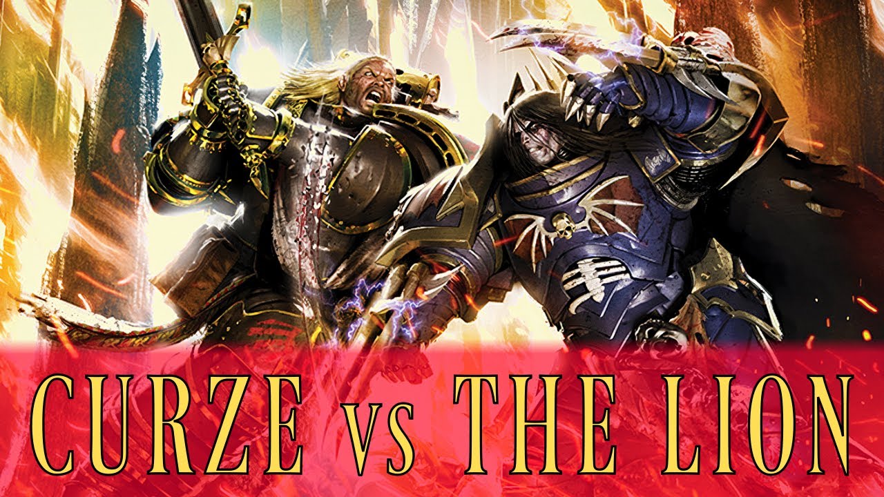 KONRAD CURZE VS LION EL’JONSON - Warhammer 40k Voice Over (ANGELS OF CALIBAN)
