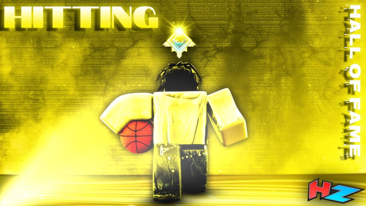 HITTING HOF IN HOOPZ (HOOPZ ROBLOX BASKETBALL)