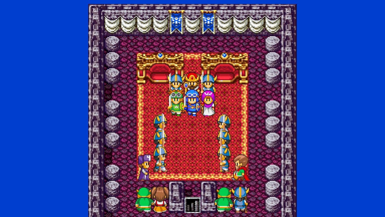 Dragon Quest II [Switch] #14, Victory Tour End; Final Scenes and Credits