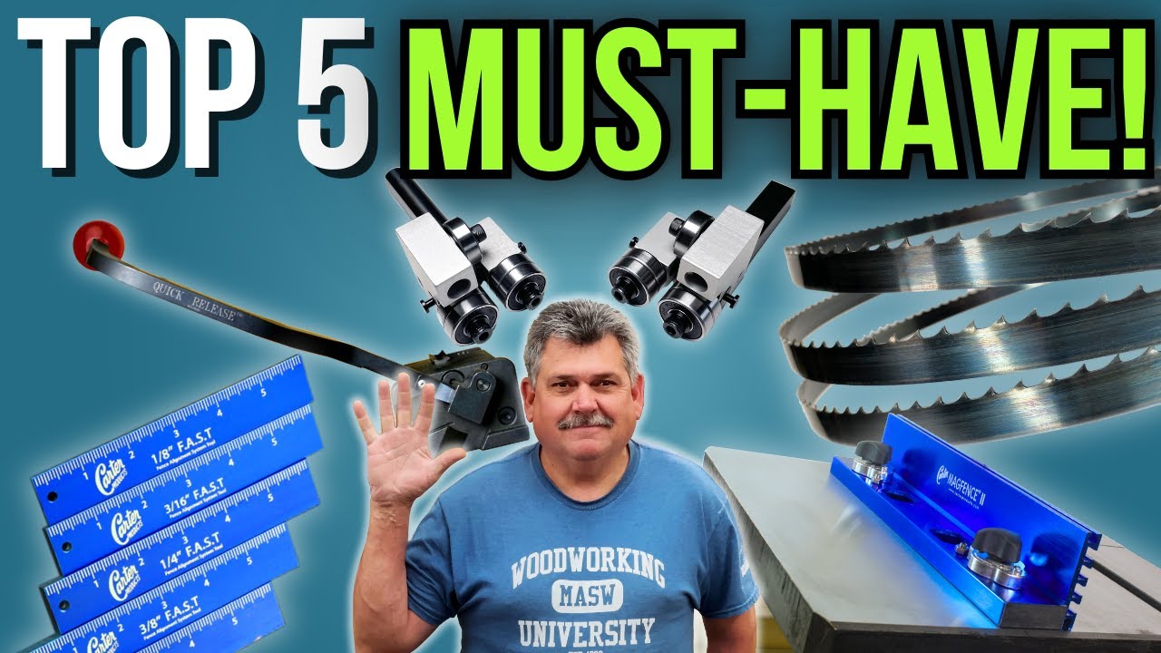 My Top 5 Bandsaw Upgrades You Need for Better Performance!
