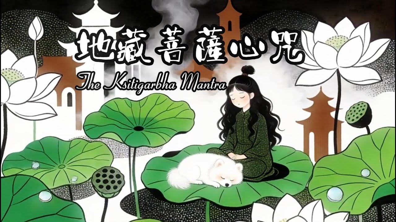 地藏菩薩心咒 | 優美的旋律及吟唱~治癒身心增長智慧及福報~30mins深度贴耳陪伴版