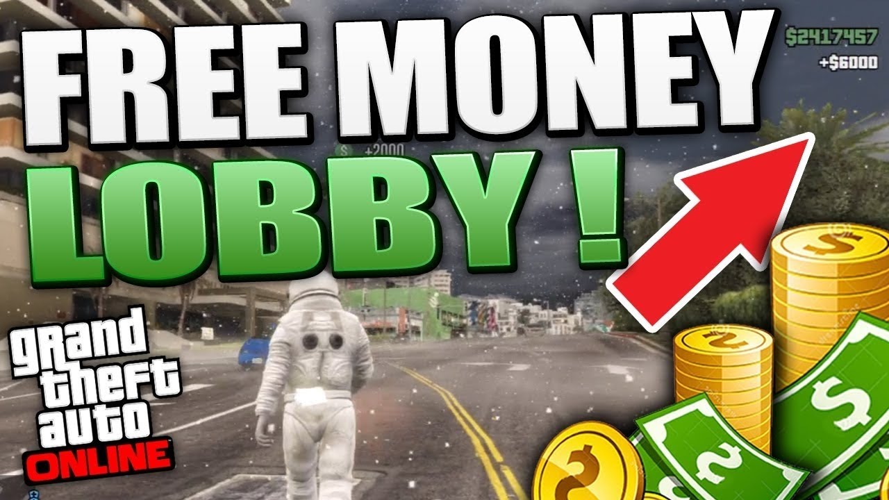 GTA 5 ONLINE FREE MONEY LOBBY (GTA 5 MODS  MODDED LOBBY)