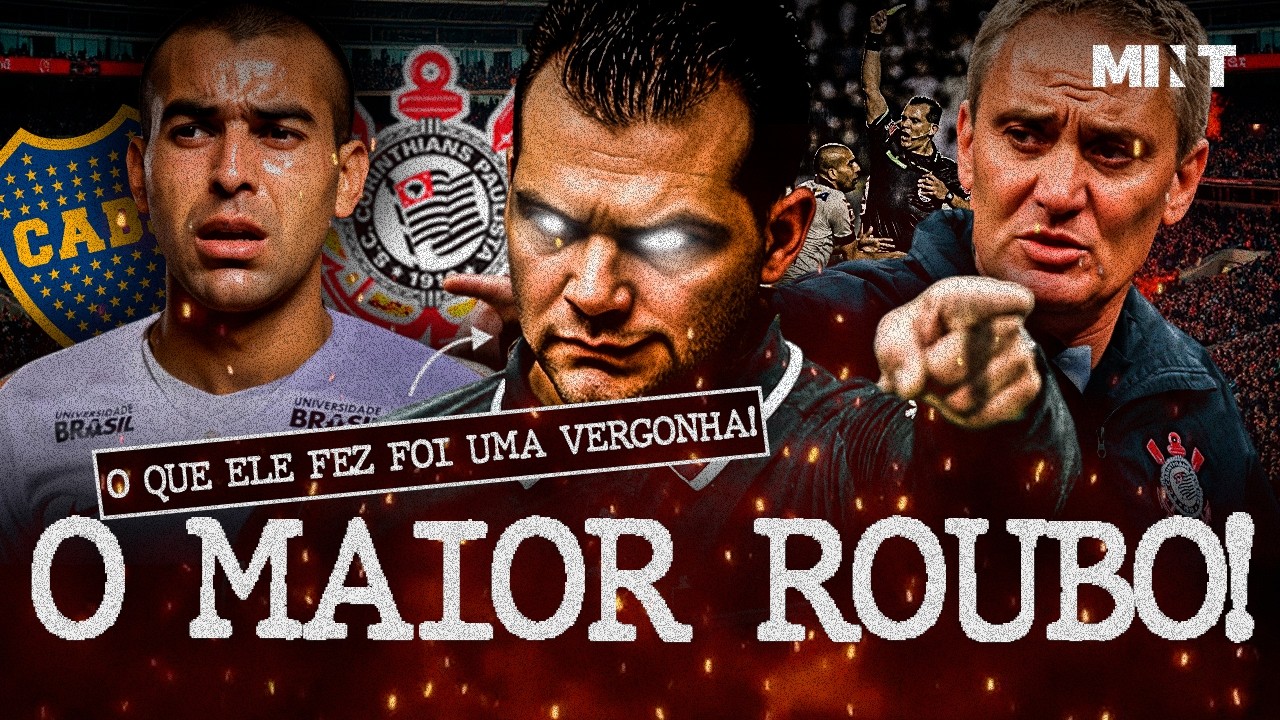 O MAIOR ROUBO DA HISTÓRIA DO FUTEBOL NA LIBERTADORES CORINTHIANS X BOCA JUNIORS: CARLOS AMARILLA