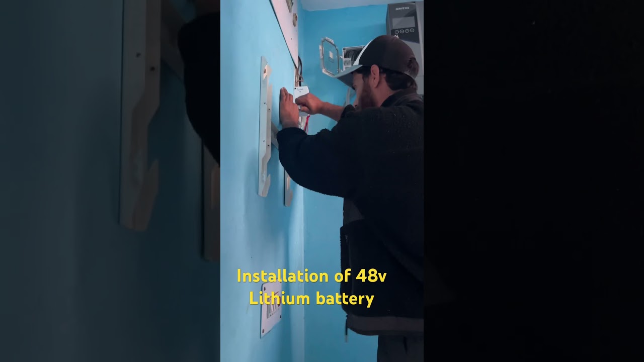 Eastman 48v Lithium battery Installation. Subscribe and share my videos