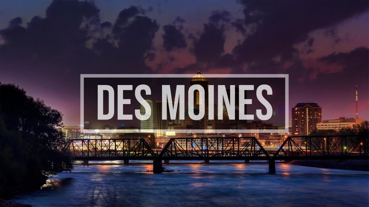 Des Moines Tour by Drone [4K]