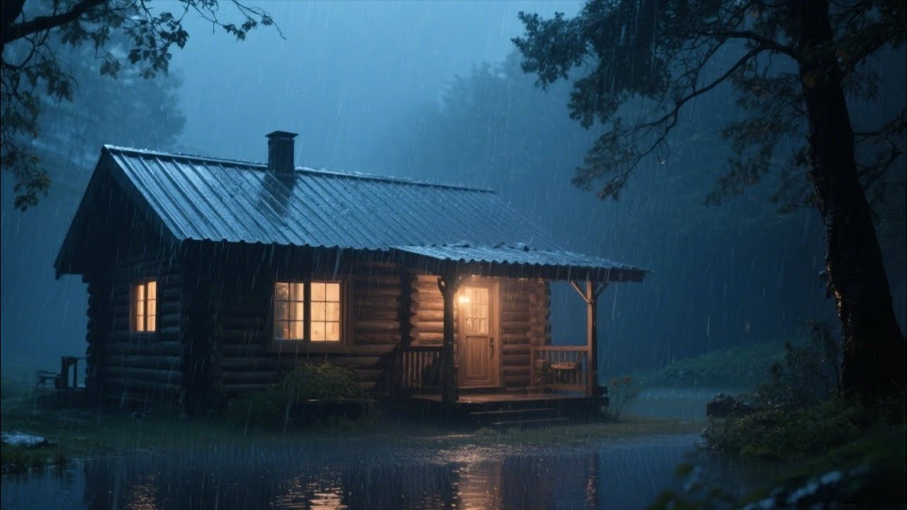 Rain Sounds For Sleeping, Relaxing Or Deep Sleep, Nature Sounds, Sound Awareness Meditation