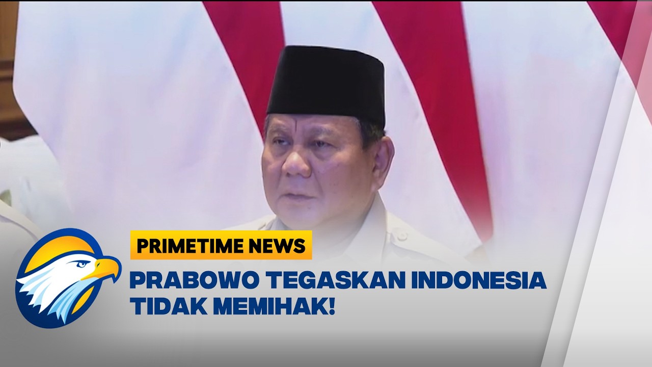 Prabowo Tegaskan Indonesia Komit Prinsip Non Blok di Tengah Ketegangan Timur Tengah [Primetime News]