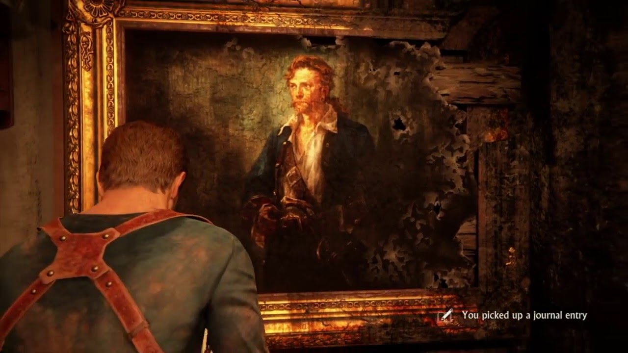 Uncharted 4 - Easter Egg. Monkey Island (Guybrush Threepwood)