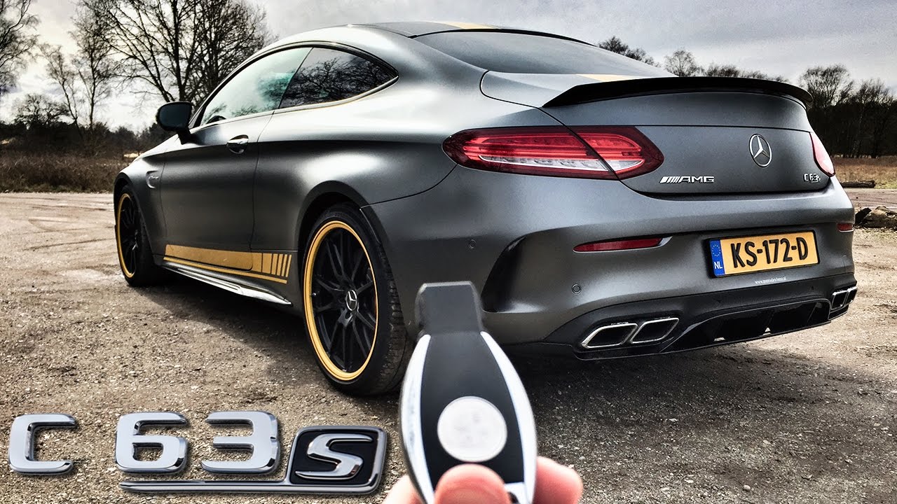 Mercedes AMG C63 S Coupe EDITION1 POV REVIEW Test Drive by AutoTopNL