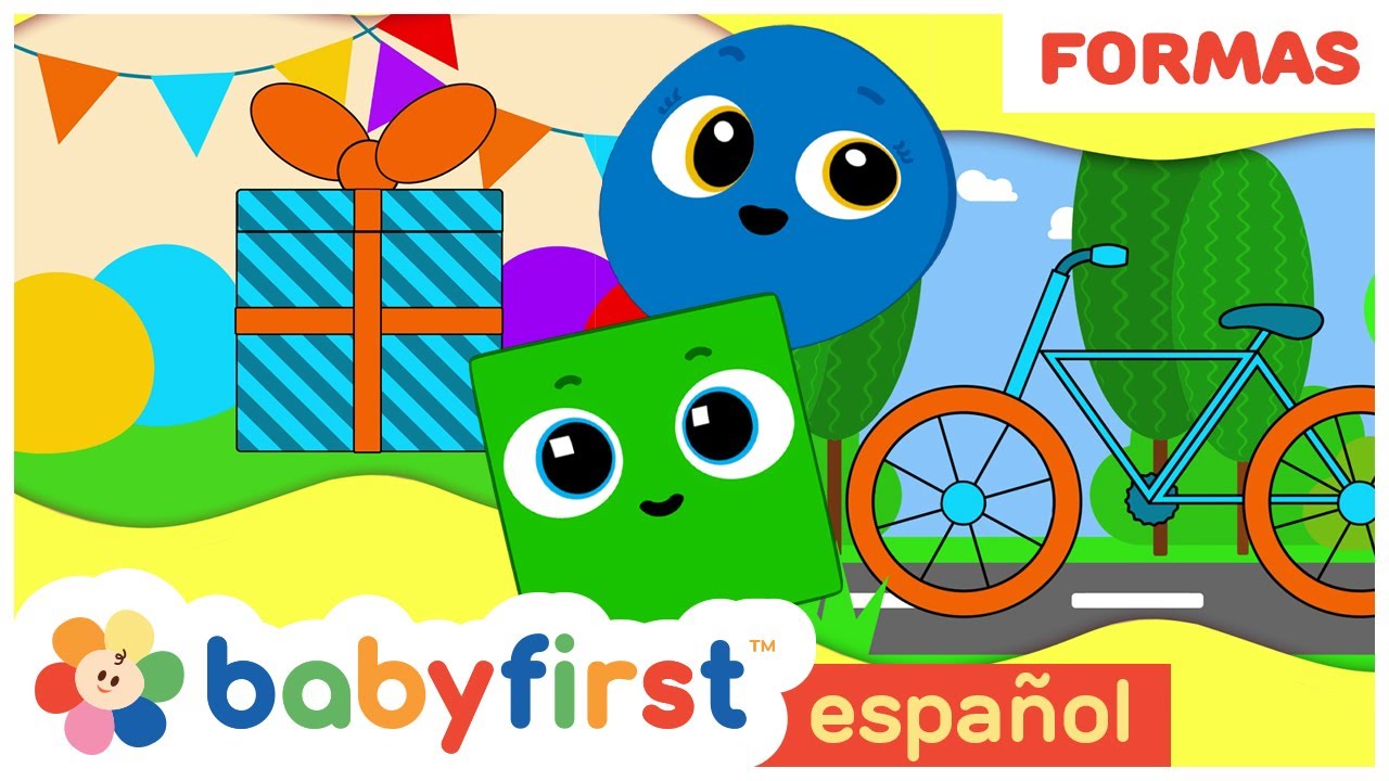 Escuela de Figuras | Aprende formas para niños | Cuadrado | Círculo y más | Babyfirst Español