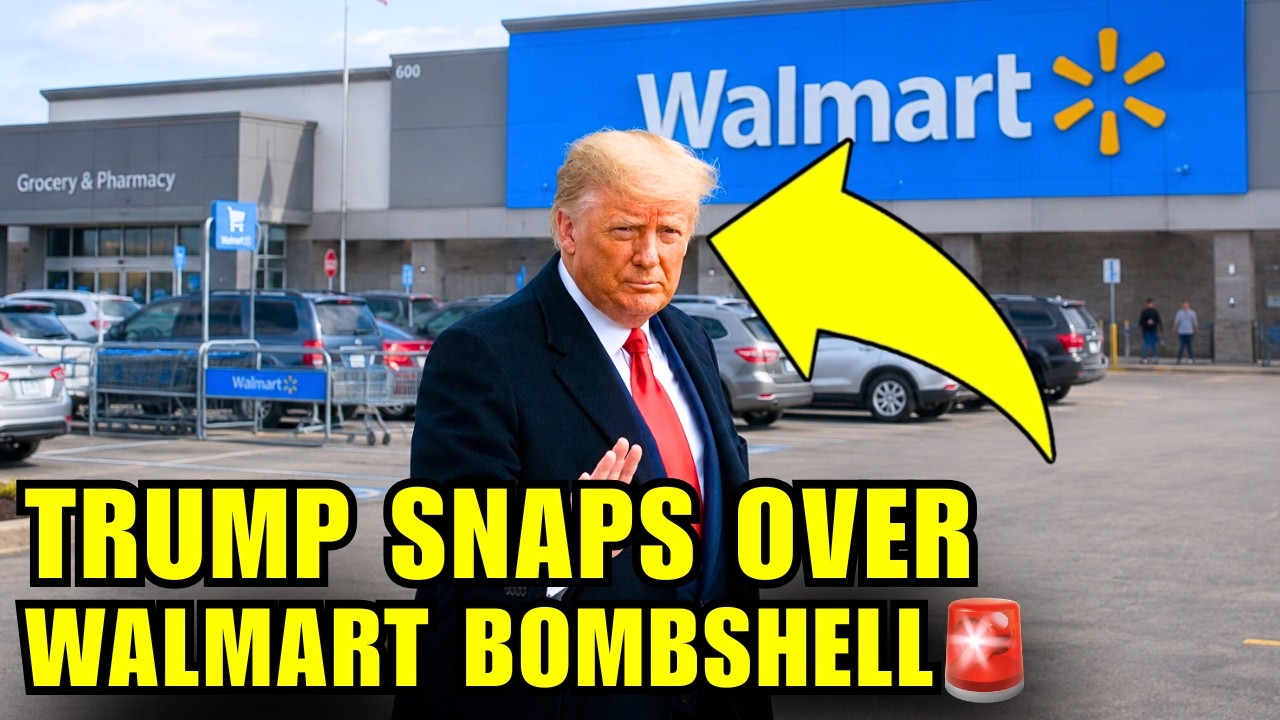 🚨Трамп ОШЕЛОМЛЕН: WALMART только что ПУБЛИЧНО РАЗОБЛАЧИЛ ЕГО
