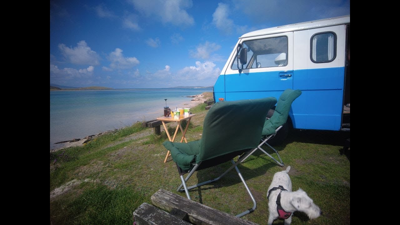 Last trip with our VW LT Campervan to Scotland's Outer Hebrides in Summer 2023. Part 1