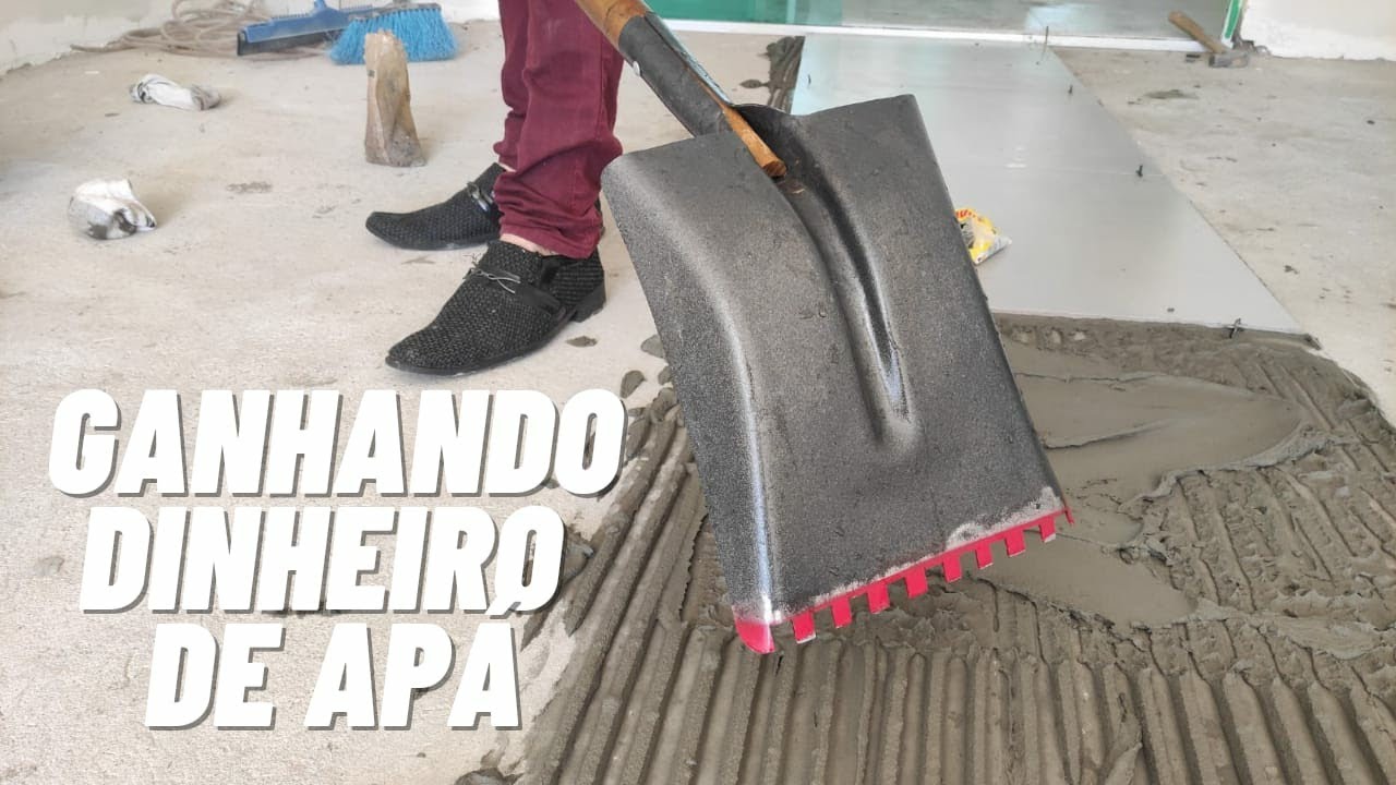 ESSE PEDREIRO está GANHANDO DINHEIRO 💰💰 DE APA