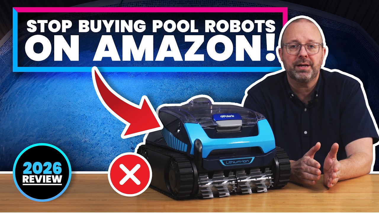 Прекратите покупать роботов для бассейнов на Amazon (сначала посмотрите это видео)