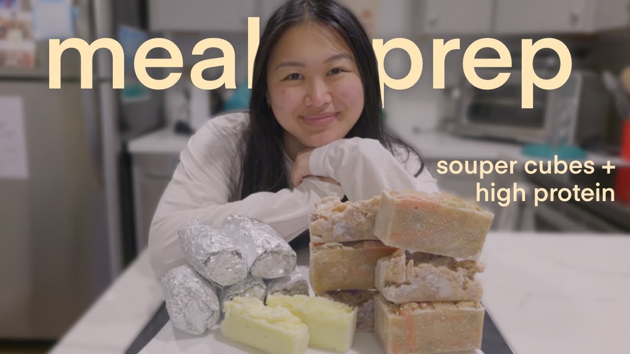 how i feed myself | realistic meal prep system