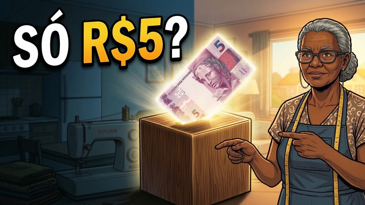 Como uma COSTUREIRA de 63 ANOS usou O MÉTODO DOS R$ 5 na CAIXA ECÔNOMICA e COMPROU a CASA PRÓPRIA!