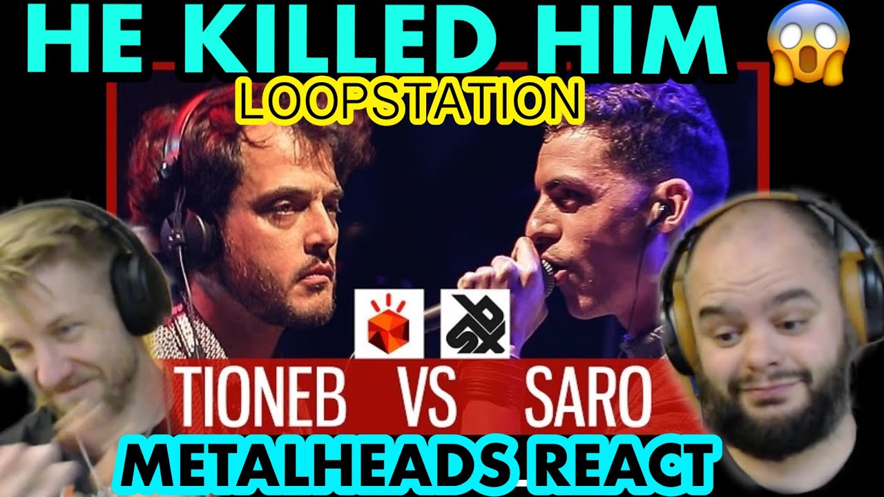 Это убийство!? | SARO против TIONEB — Грандиозная битва на Loopstation | Реакция металлистов