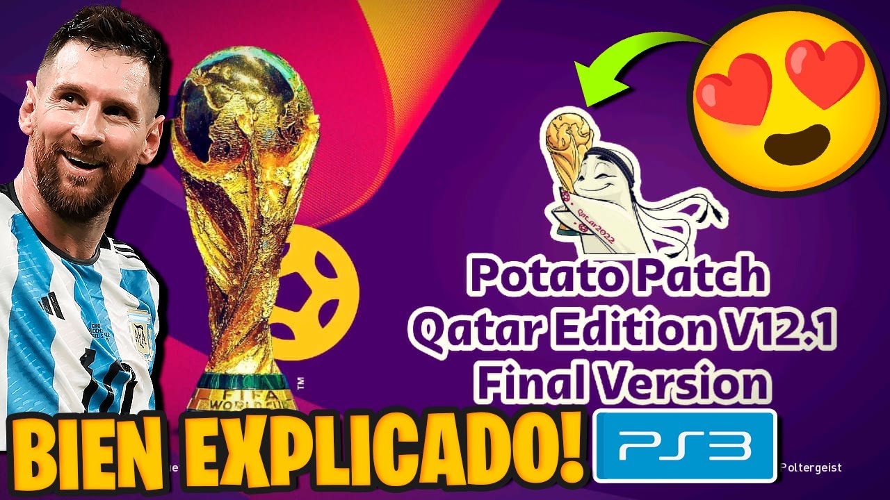 👉NUEVO! eFootball2023 PS3 | POTATO PATCH v12.1 | GRATIS✅