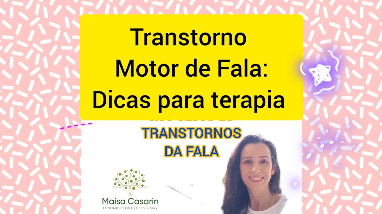 Transtorno  motor de fala: como treinar a prosódia?