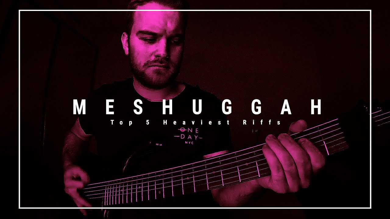 TOP 5 HEAVIEST MESHUGGAH RIFFS!