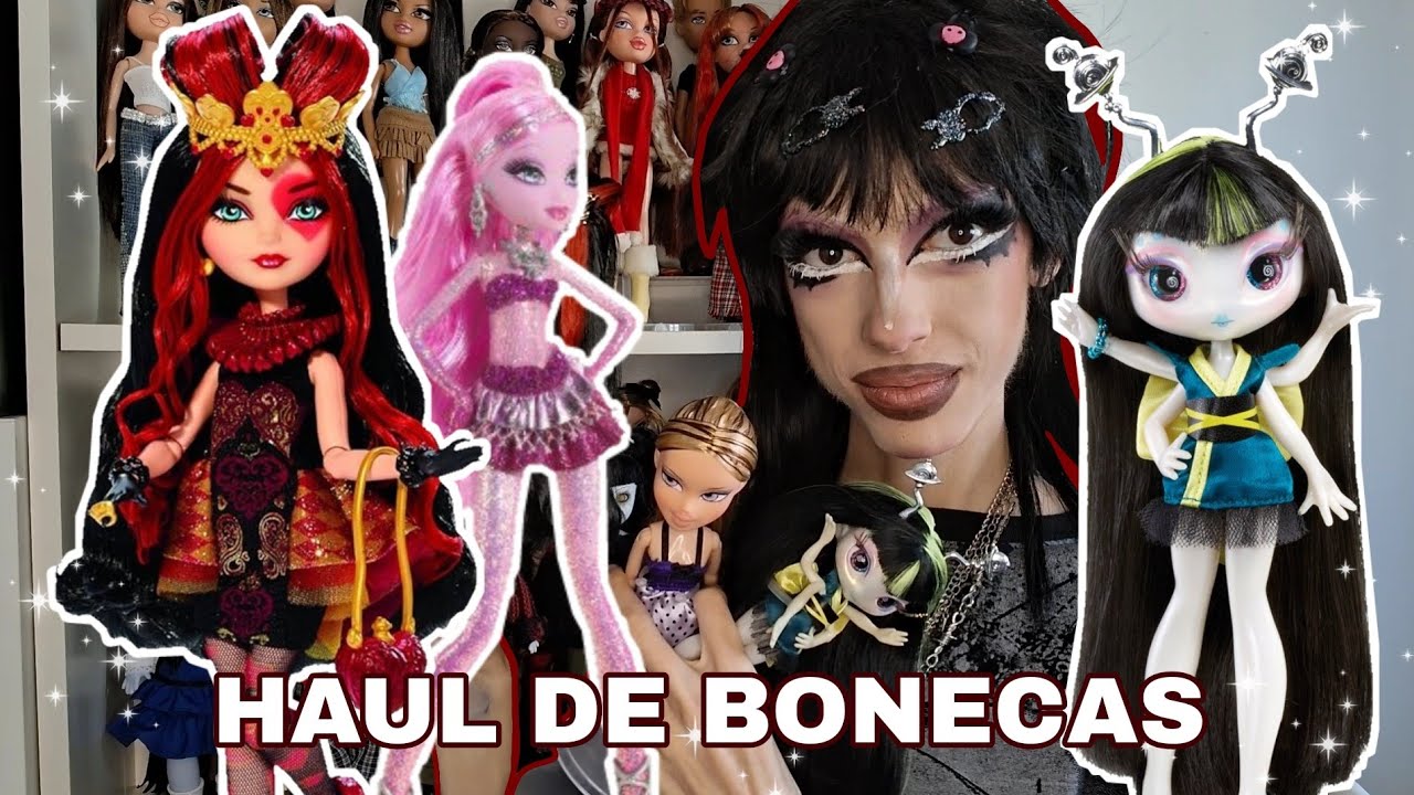 TODAS AS BONECAS que comprei em SETEMBRO!! Ever After High, Bratz, Barbie, etc
