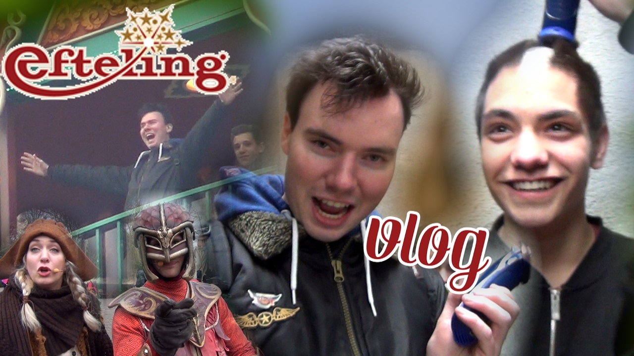 EFTELING VLOG  - GINO GAAT KAAL! | GESPREK MET THOMAS WAAR IS JOOST?!