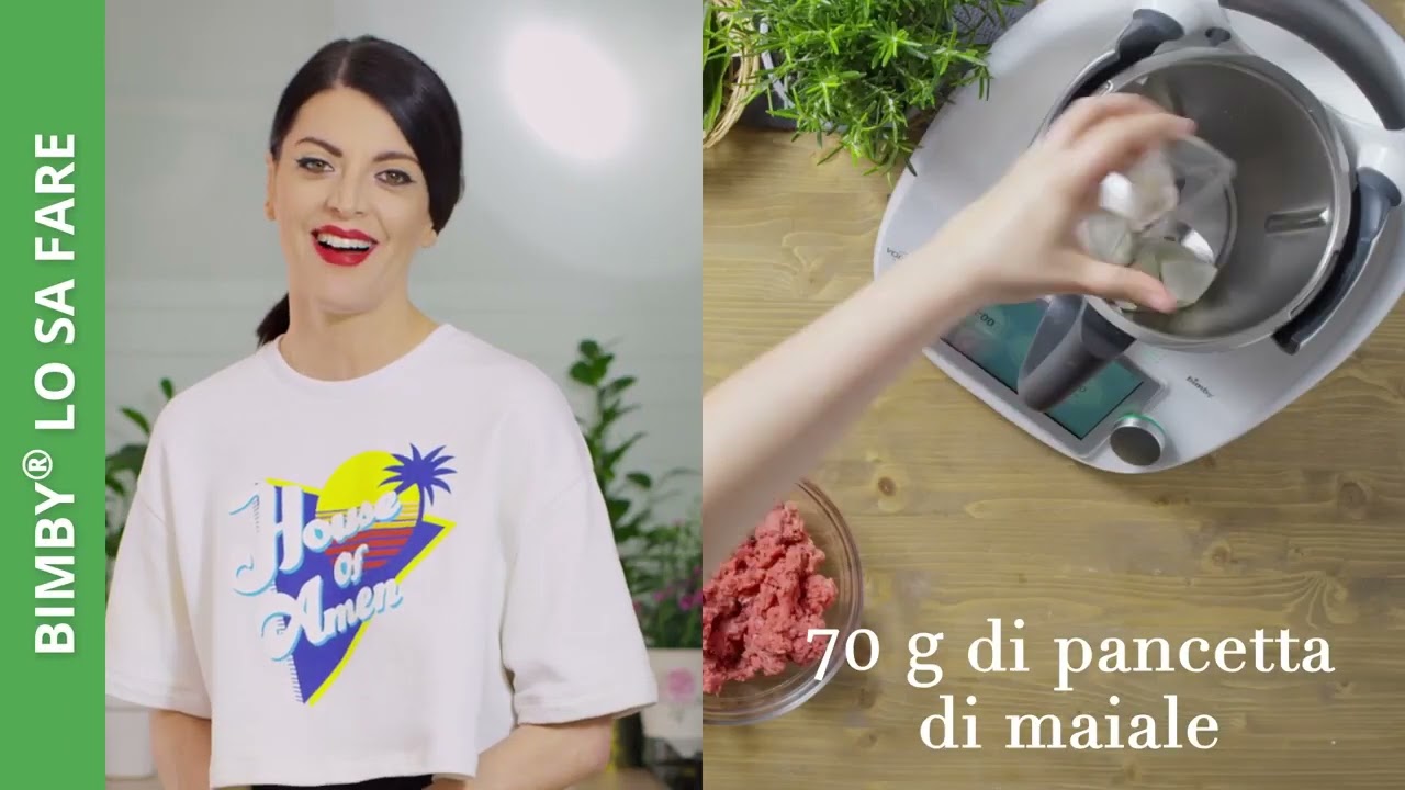 Hamburger di manzo con bimby