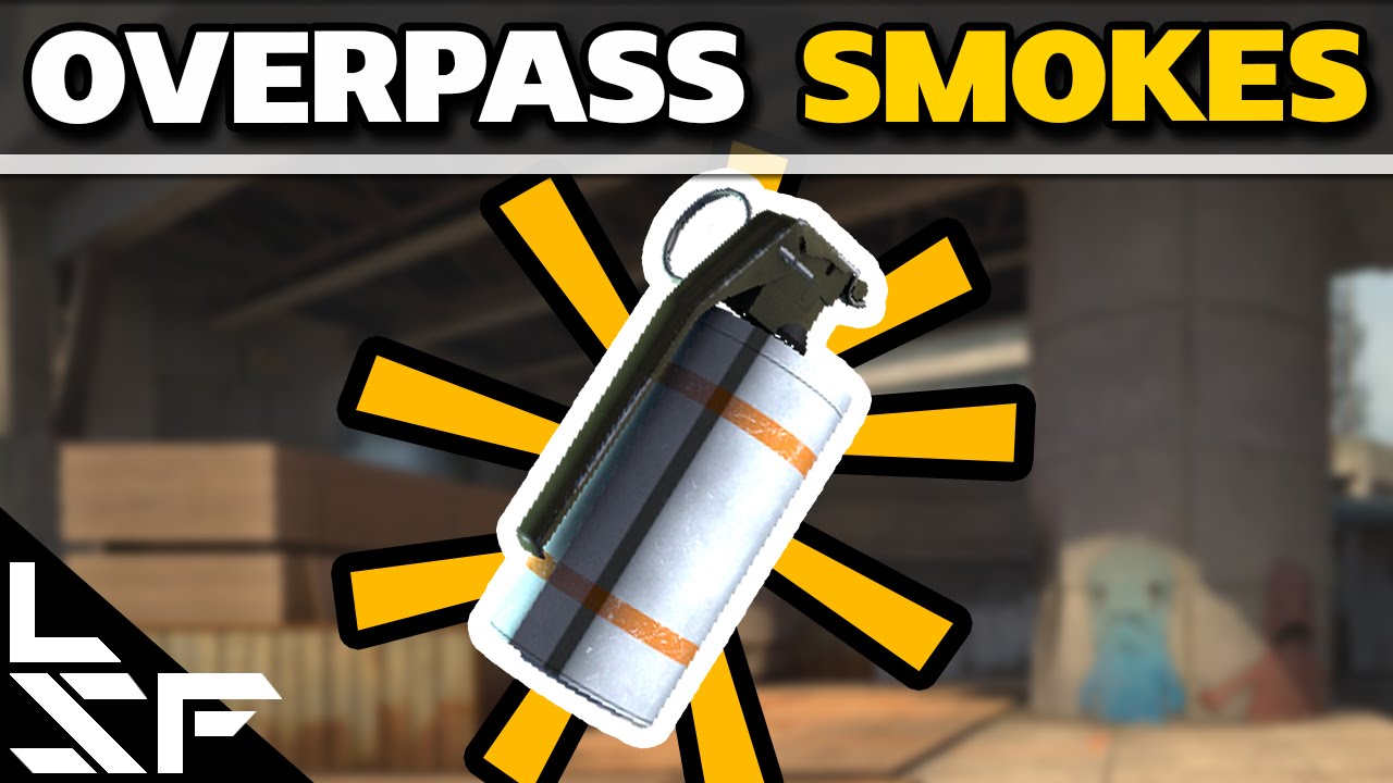 MUST KNOW OVERPASS SMOKES - CS:GO Smoke Tutorial