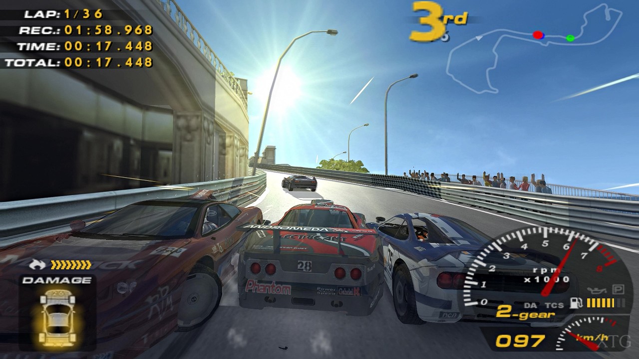 [#2] DT Racer PS2 Gameplay HD (PCSX2 v2.5)