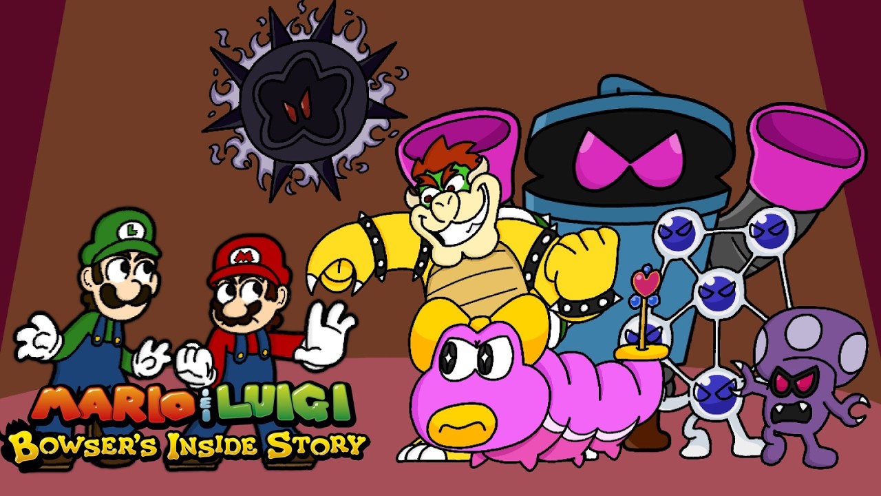 Как я победил каждого босса в Bowser's Inside Story БЕЗ предметов снаряжения