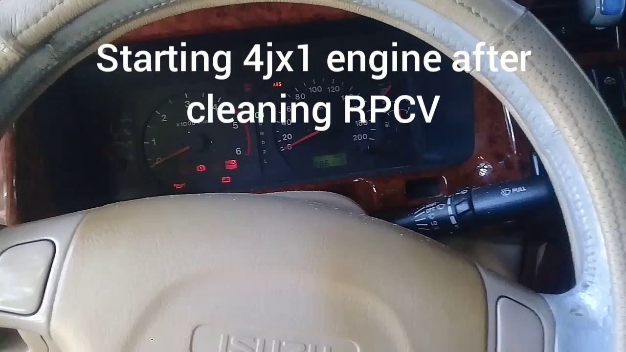 Starting 4jx1 after servicing RPCV