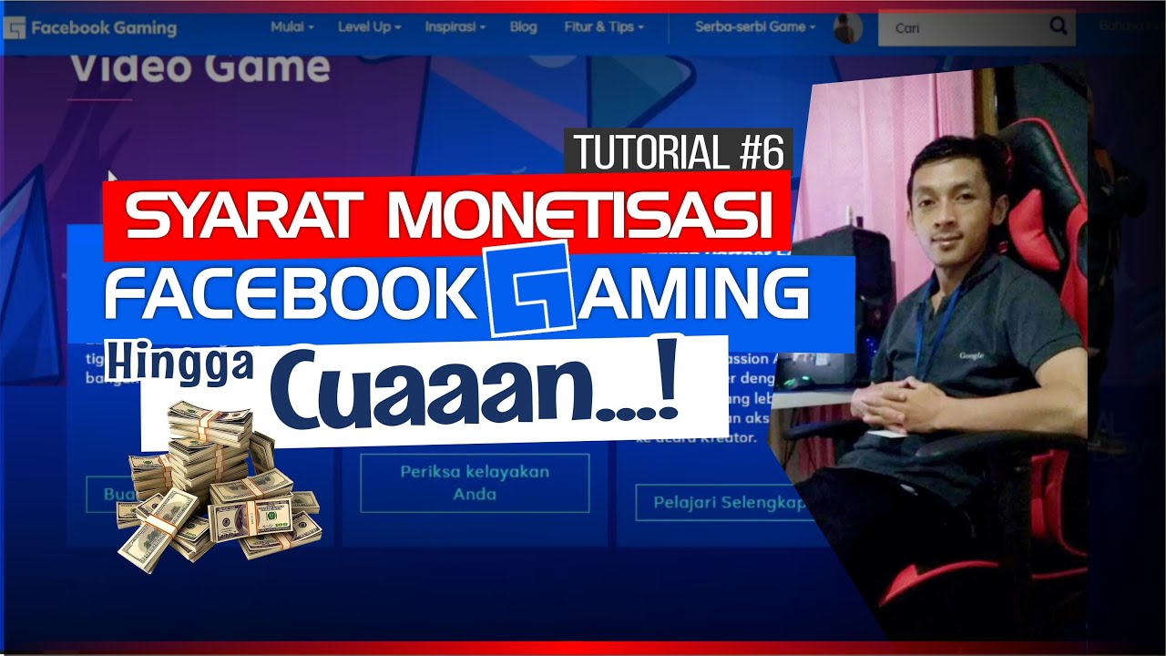 INI SYARATNYA! Cara Mendapatkan Uang di Facebook Gaming - Tutorial Facebook Gaming