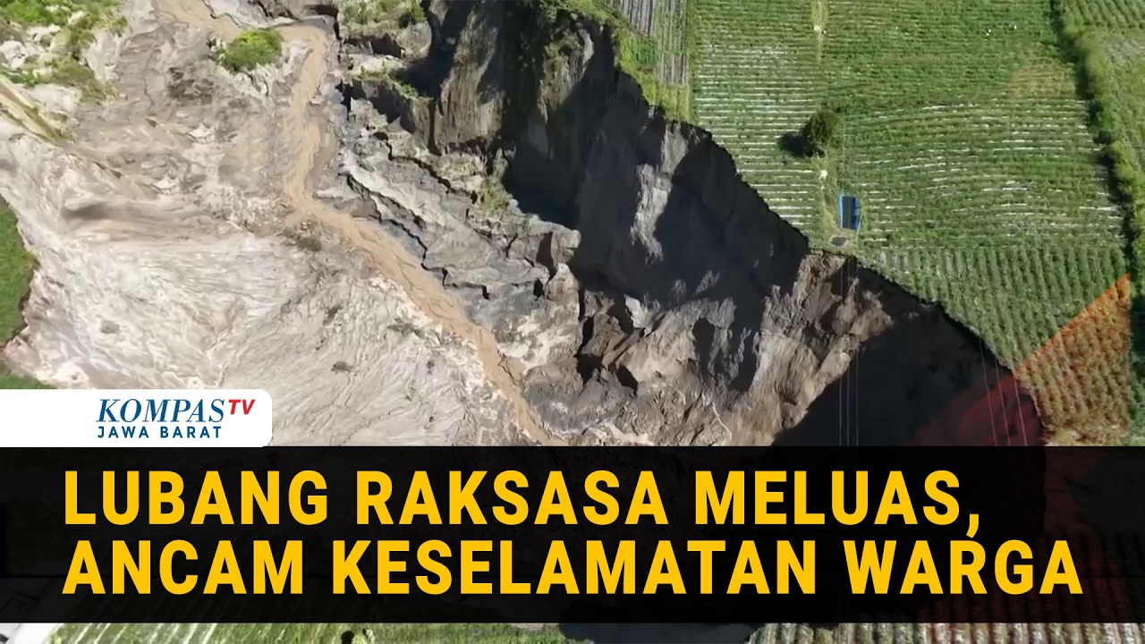 Penampakan Lubang di Aceh Tengah Meluas 3 Hektar, Warga Terancam!
