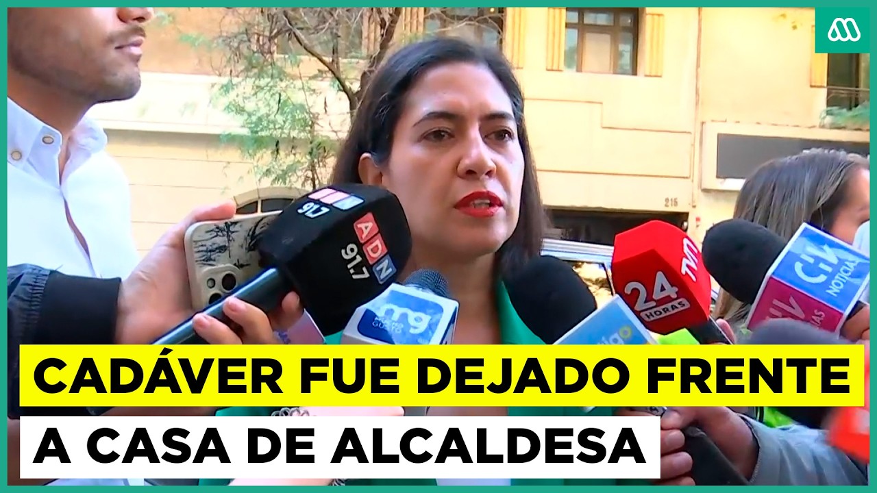 Los detalles del hallazgo de un cadáver afuera de casa de alcaldesa de Quinta Normal