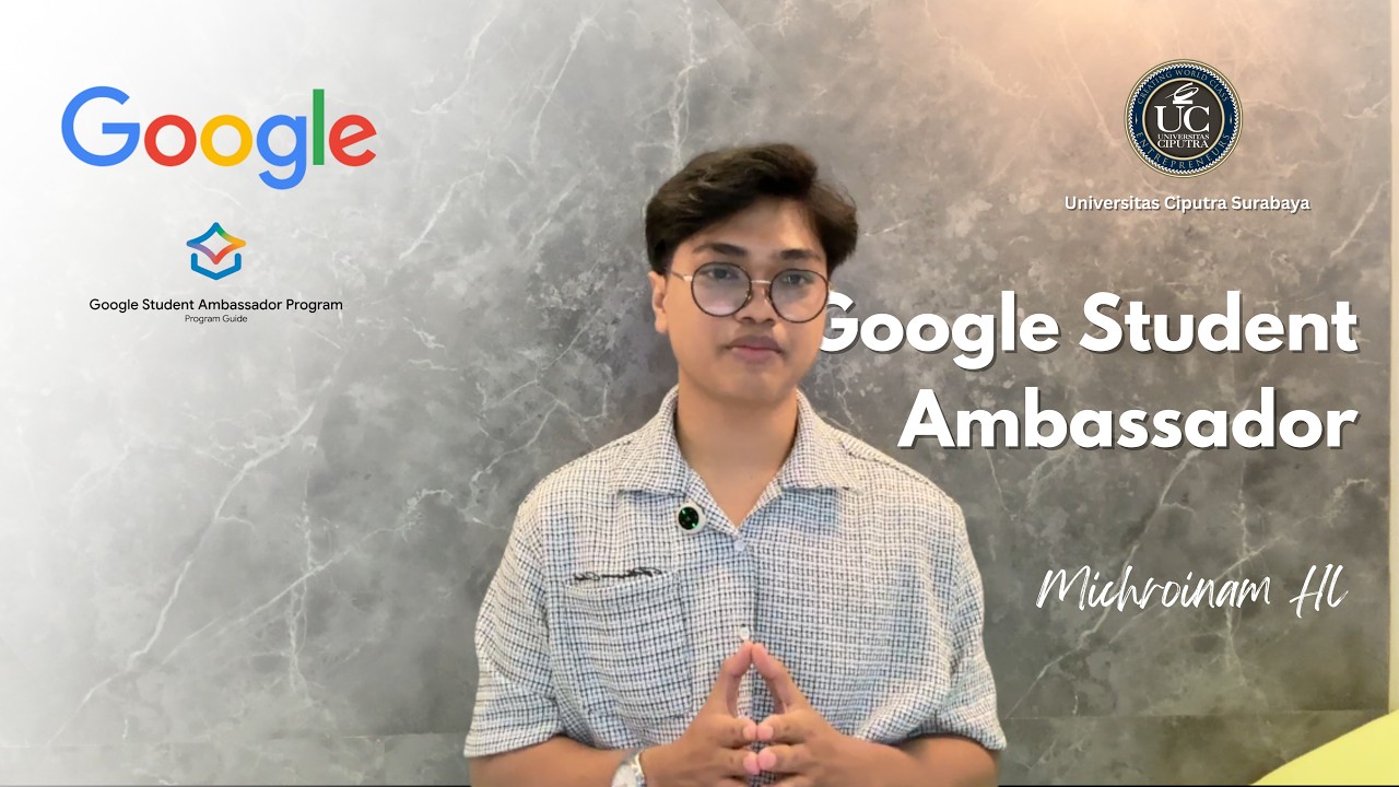 Michorinam Harilaha Limsib - Kandidat Google Student Ambassador 2026 Indonesia - Universitas Ciputra