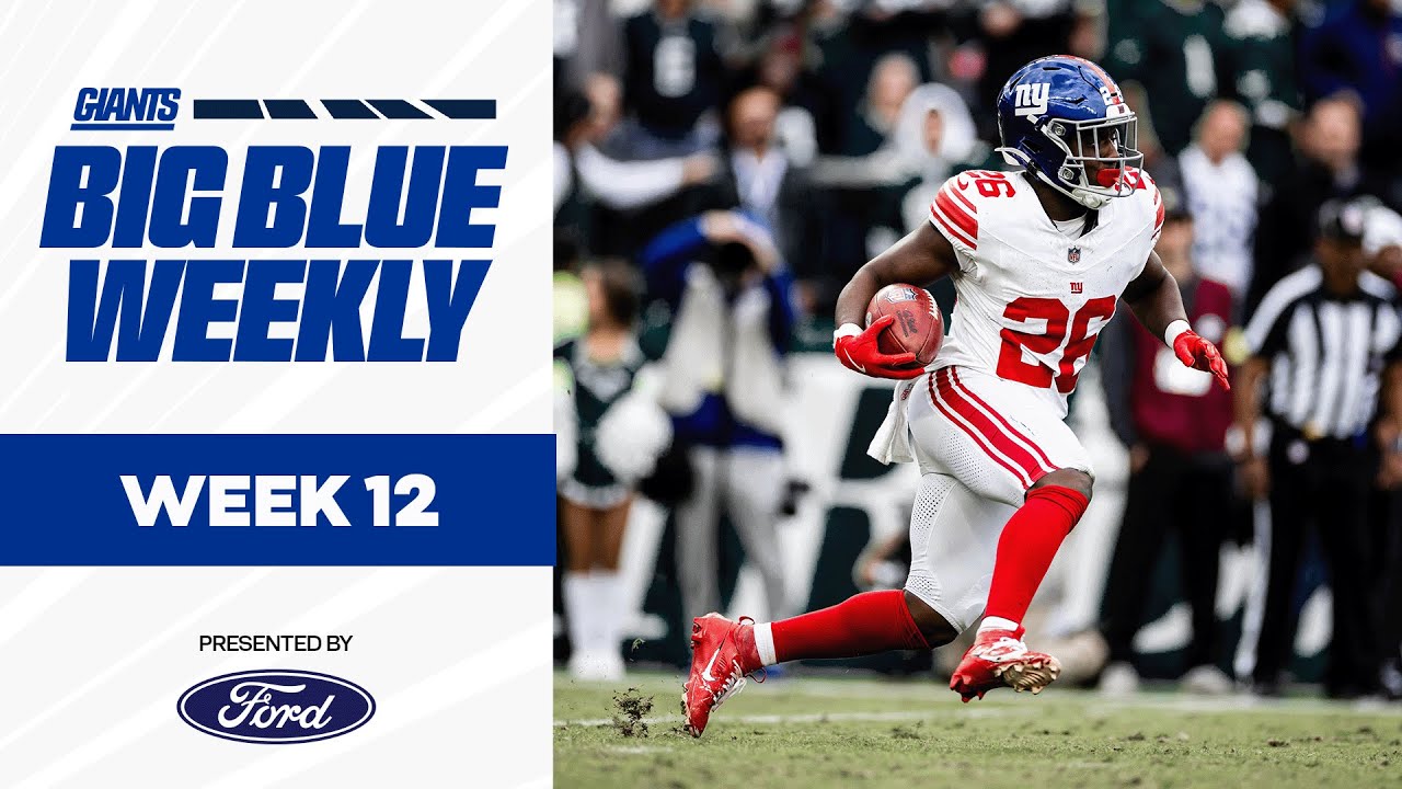 Big Blue Weekly: Previewing Week 12 vs. Lions | New York Giants