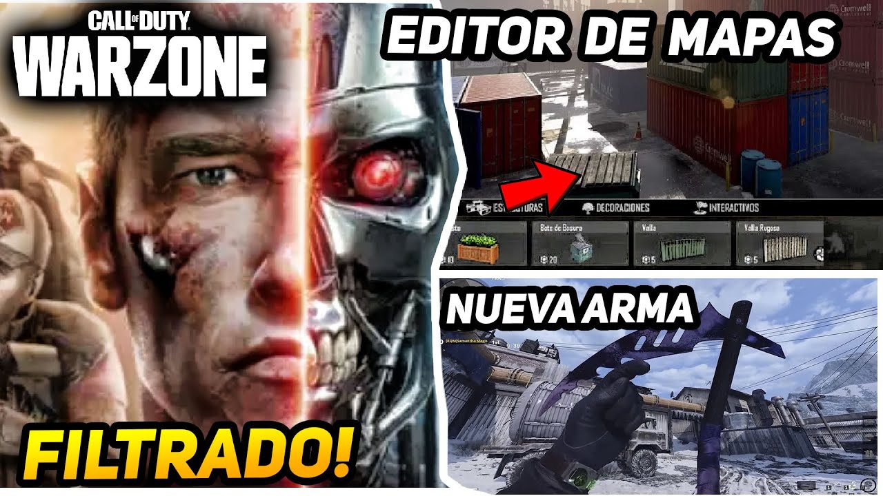 EDITOR de MAPAS, Terminator? en WARZONE, Nueva arma, y Actualizaci&oacute;n en Cold War - Alka593