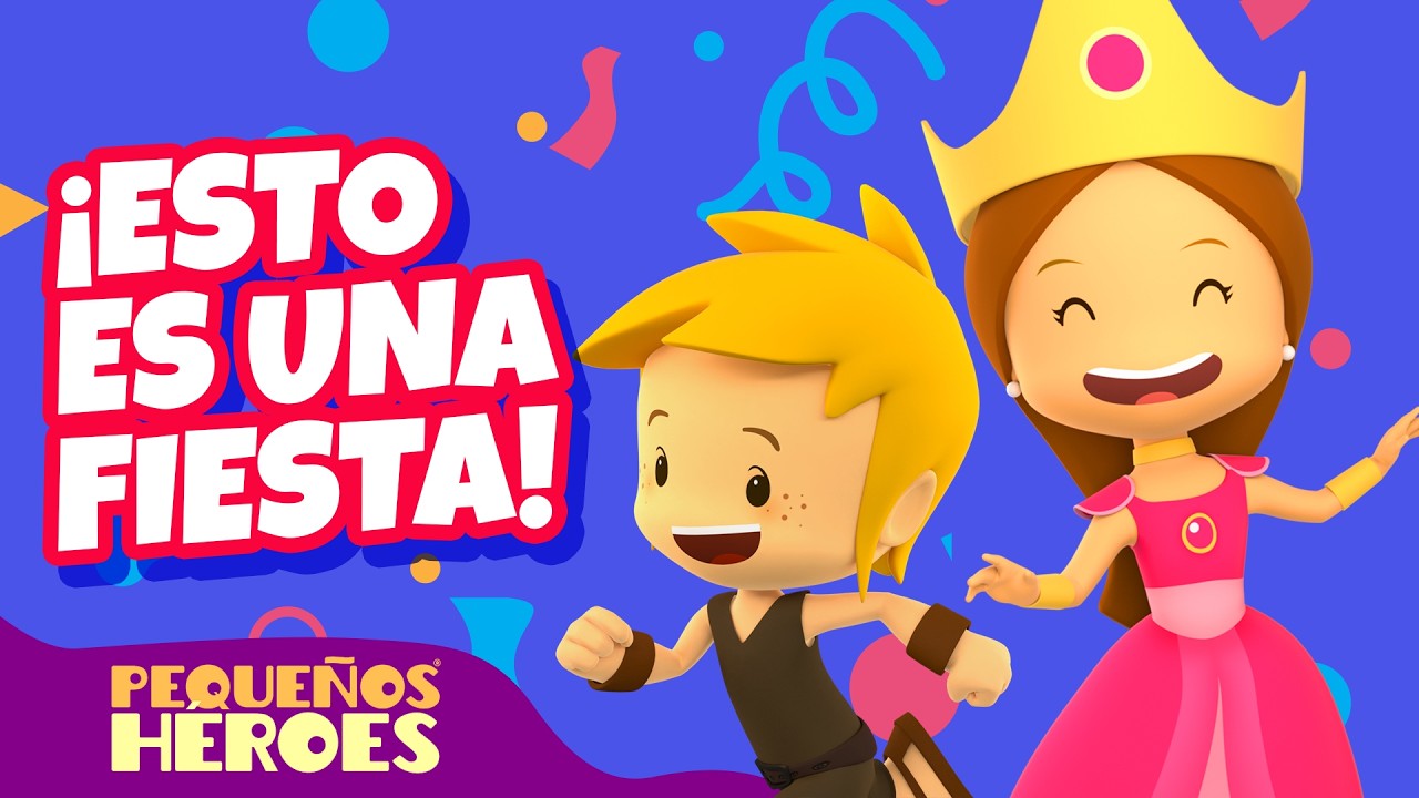 ESTO ES UNA FIESTA 🎉 - (Cancion Infantil) | PEQUEÑOS HEROES - Generacion 12 Kids