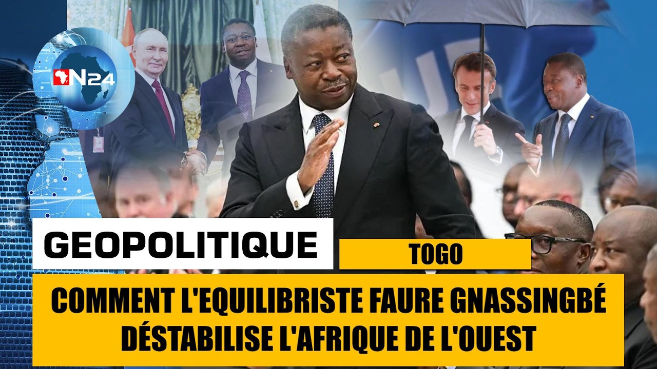 TOGO : COMMENT FAURE GNASSINGB&Eacute; D&Eacute;STABILISE L'AFRIQUE DE L'OUEST TOUT EN JOUANT LES M&Eacute;DIATEURS !