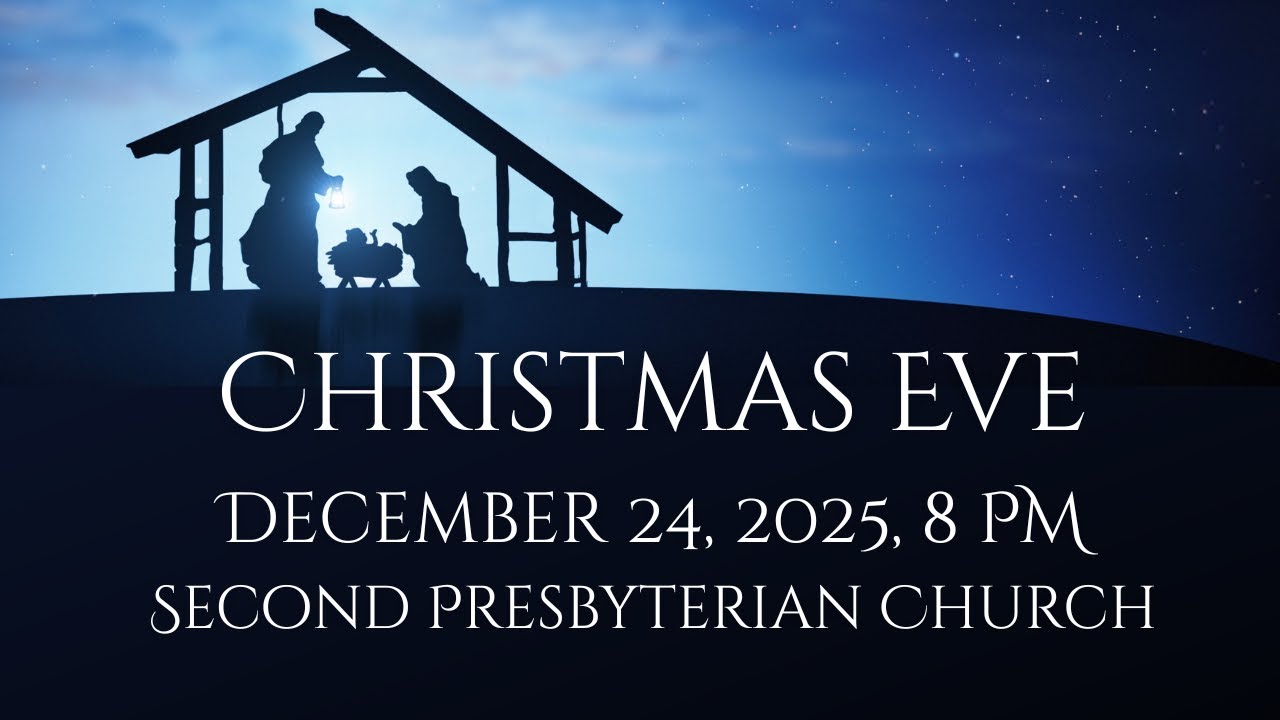 Christmas Eve: December 24 2025 -- 8PM Worship with Us!