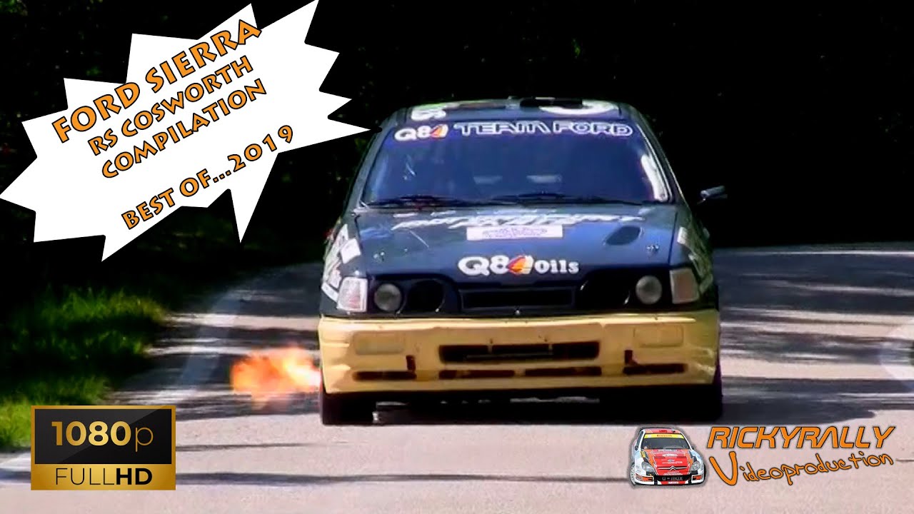 FORD SIERRA RS COSWORTH COMPILATION...Best of 2019 | show - burnout - backfire