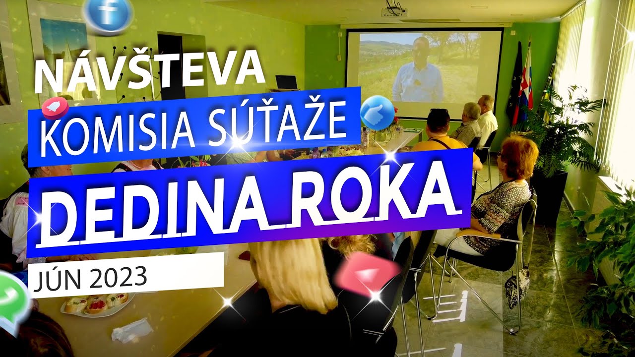 Hodnotiaca komisia súťaže Dedina roka navštívila obec Čierne