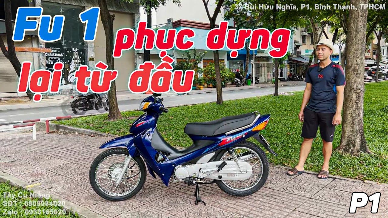Future 110cc được phục dựng DỌN MỚI lại từ đầu, bằng đúng phụ tùng Hãng Honda và đúng đời PHẦN 1