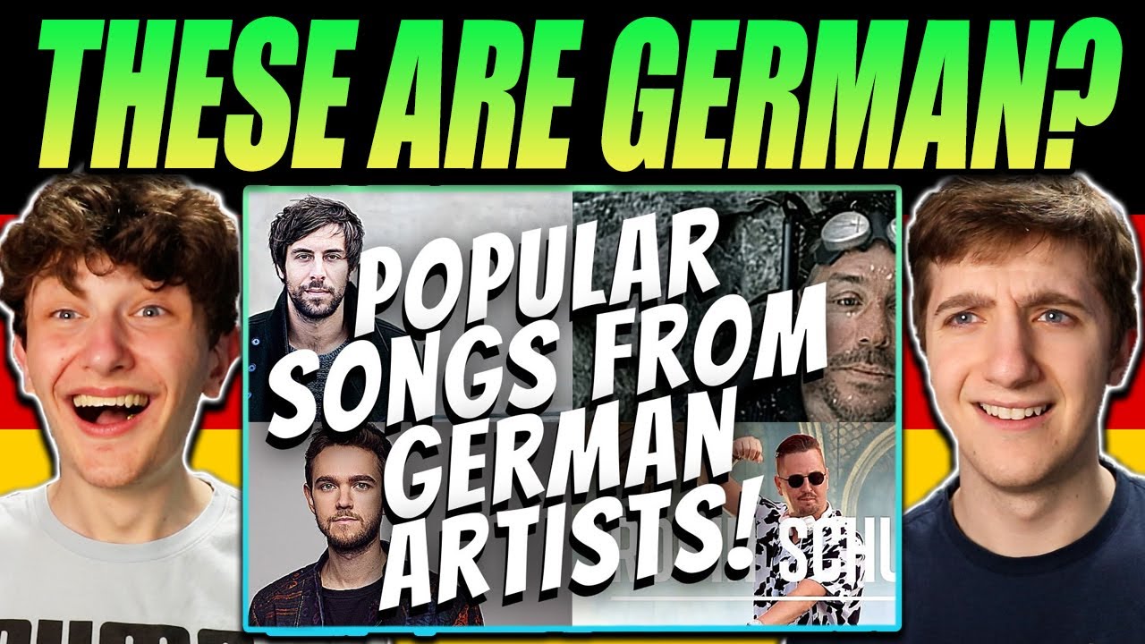Americans React to Popular Songs from German Artists!