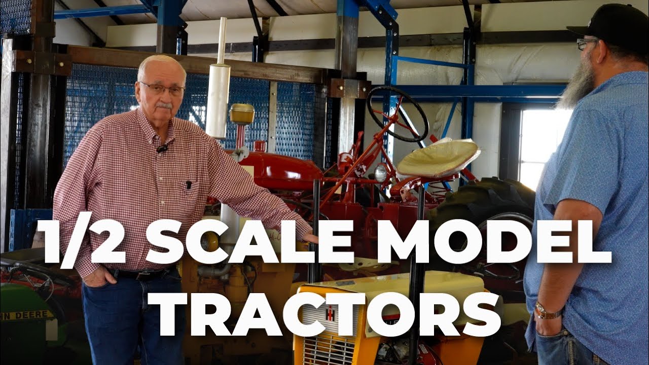 Jon Kinzenbaw's mini-tractor collection!