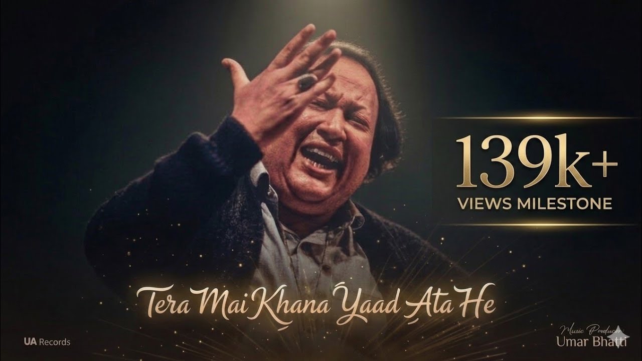 Tera MaiKhana Yaad Ata Hai (Remix) | Sufi Ghazal Remix 2026 | UA Records | Umar Bhatti