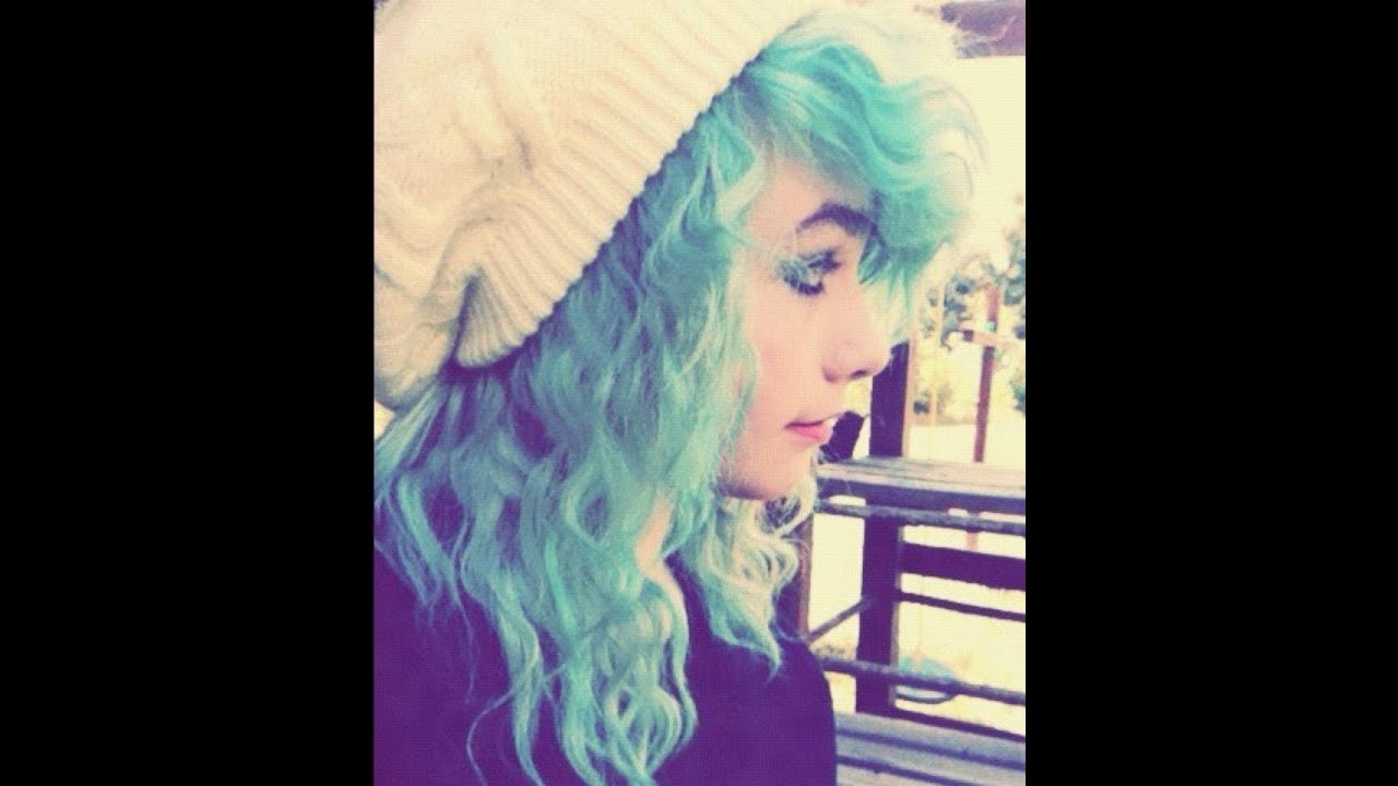 How to Dye Your Hair Pastel Turquoise