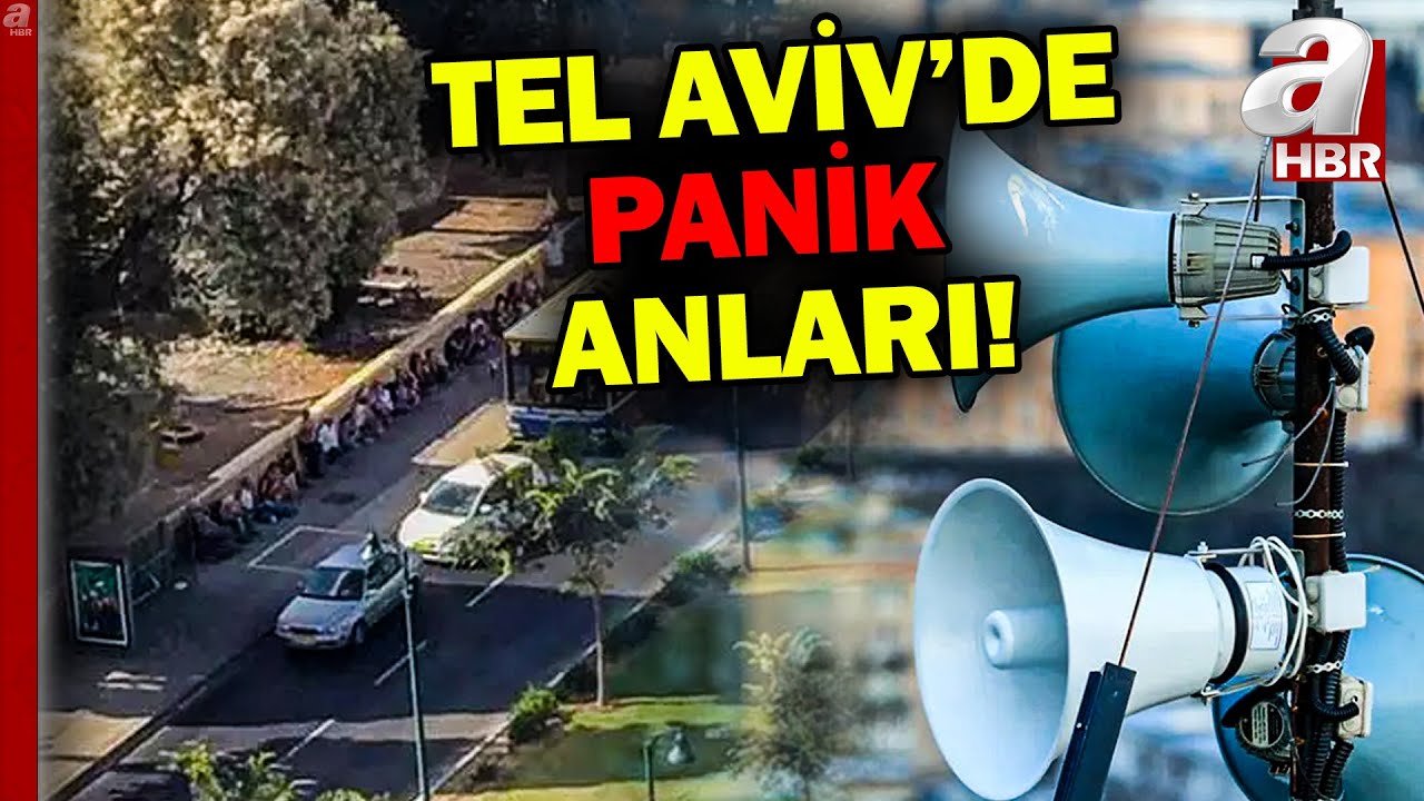 İsrail'in başkentinde panik! Patlama sesleri ve siren sesleri arka arkaya geldi | A Haber