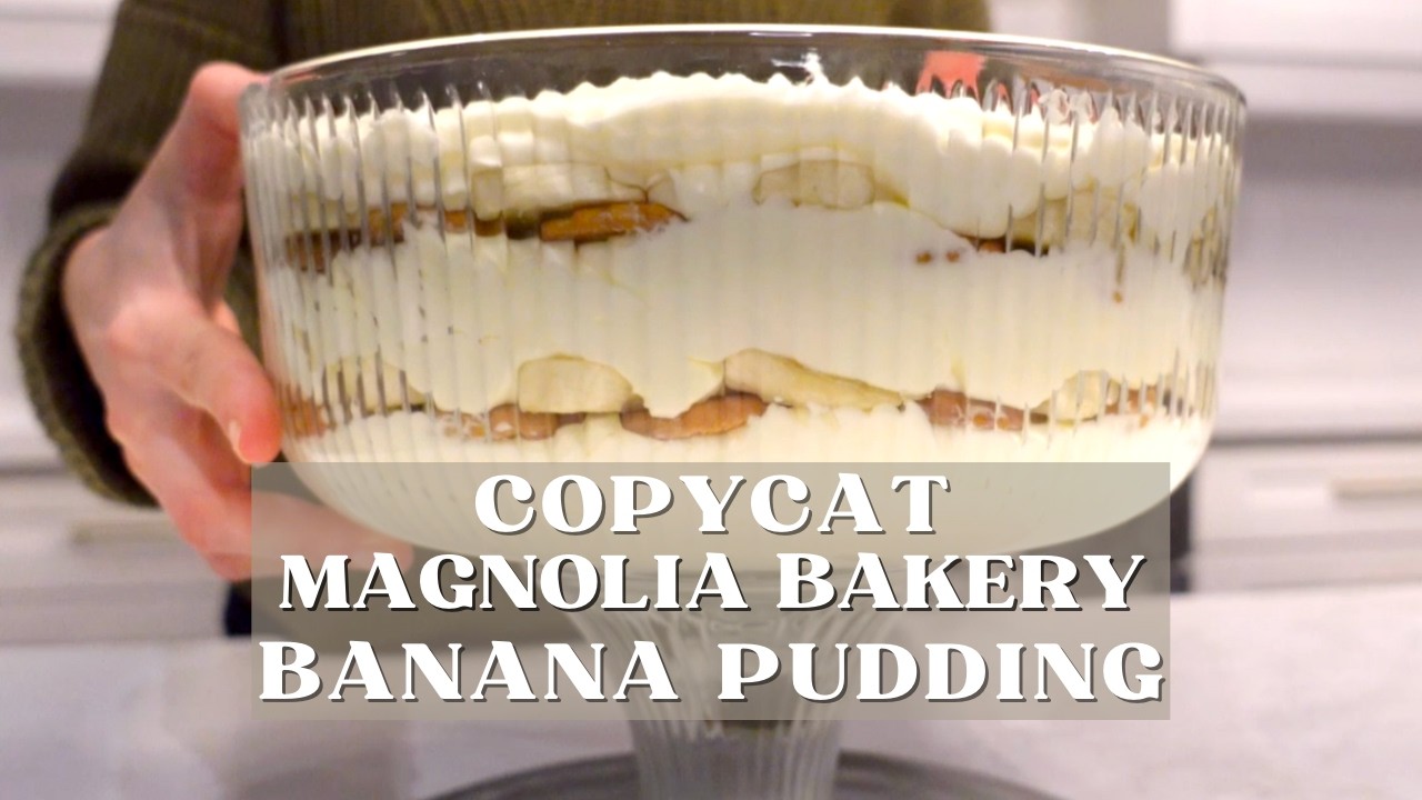 Get READY for the CREAMIEST Banana Pudding of Your Life!